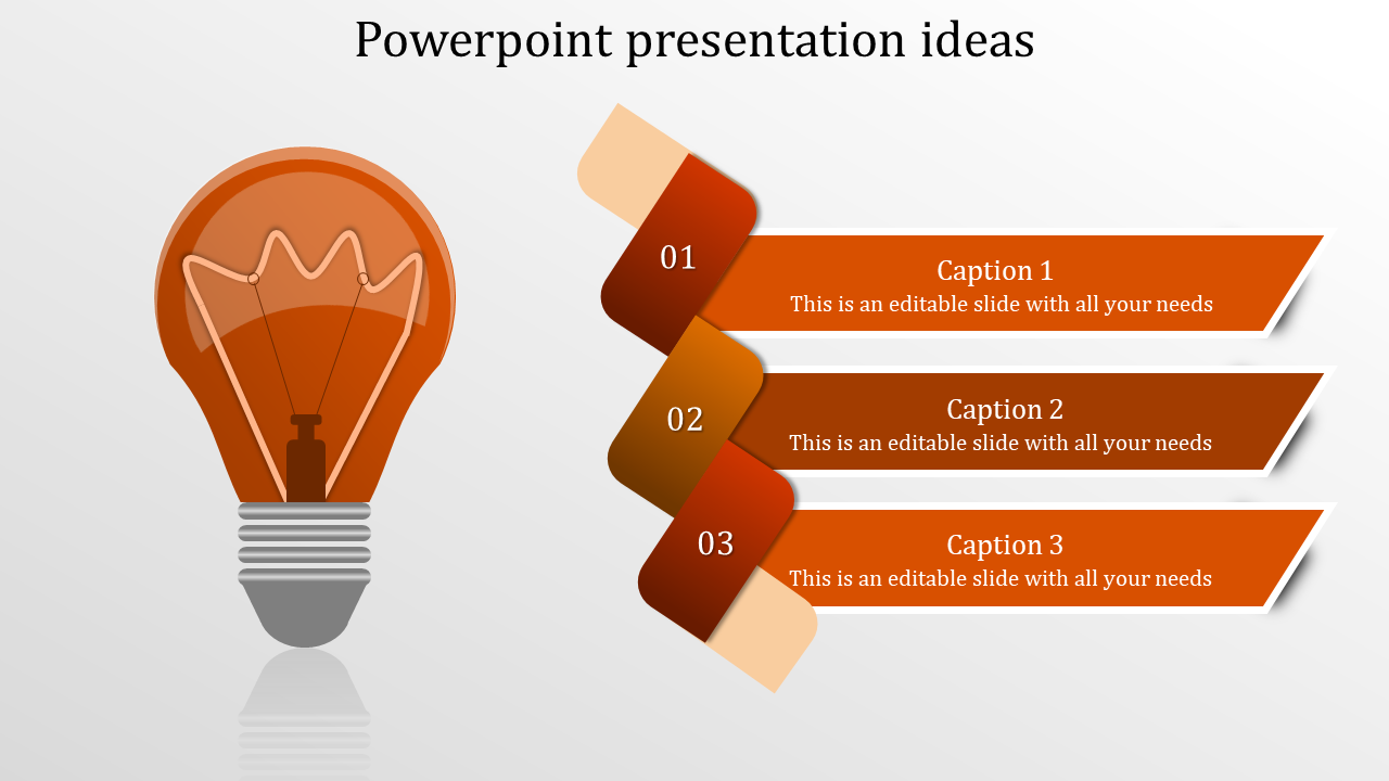 Free - Awesome PowerPoint Presentation Ideas Slide Template